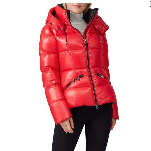 MACKAGE red Madalyn puffer coat worn twice - Picture 2 of 4